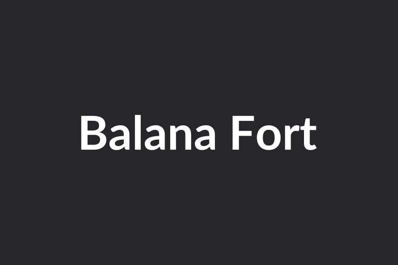 Balana Fort