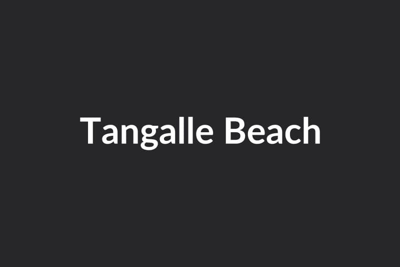 Tangalle Beach