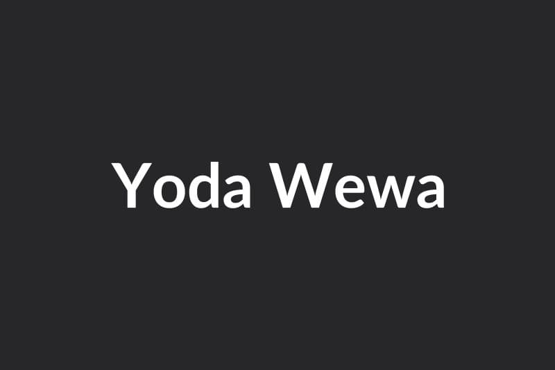 Yoda Wewa