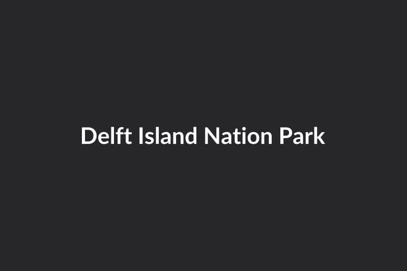 Delft Island Nation Park