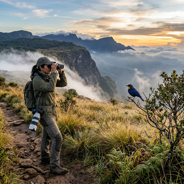 Highland Endemic Birding — Horton Plains & Nuwara Eliya
